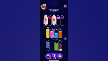 Magic Sort – Level 185 Walkthrough  #gaming #gameplay #games  #puzzle #shorts