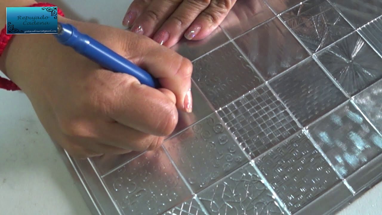 DIFERENTES TIPOS DE TEXTURAS #repujado