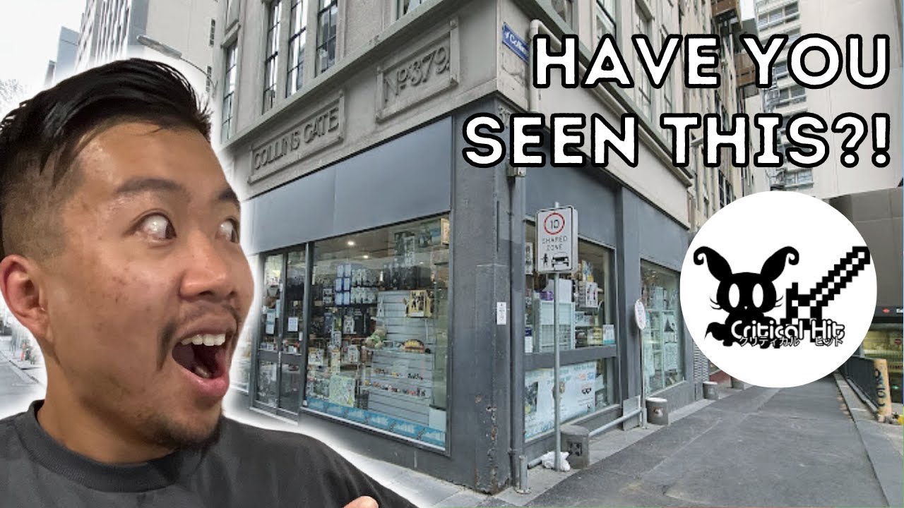 CRITICAL HIT MELBOURNE Melbourne Anime Store Nidovin Explores YouTube