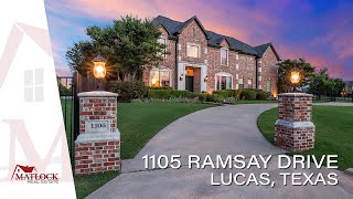 1105 Ramsay Drive, Lucas, Texas - Shot in Stunning 4K!!! 1505 Sara Cove Lucas Tx