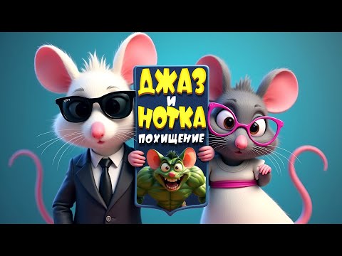 Детский Мультфильм : Супергерой ! | Джазик и Нотка – Похищение !