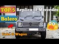 💥Top 5 Replica of G-Wagon💥| Bolero Modified to G-Wagon | Force Gurkha to Mercedes G Wagon |