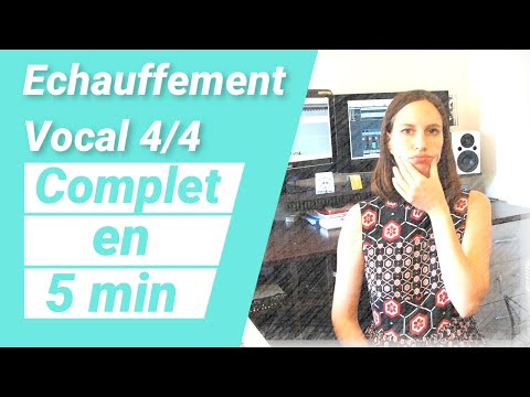 Ep 1.4 : Echauffement vocal 4/4 - Ajuster sa voix en 5min