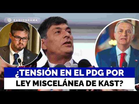 Tensión en el PDG: Parisi critica plan de Kast mientras bancada se reúne con Alvarado