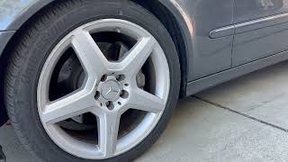 Mercedes E350 E550 W211 16 inch wheels AMG package