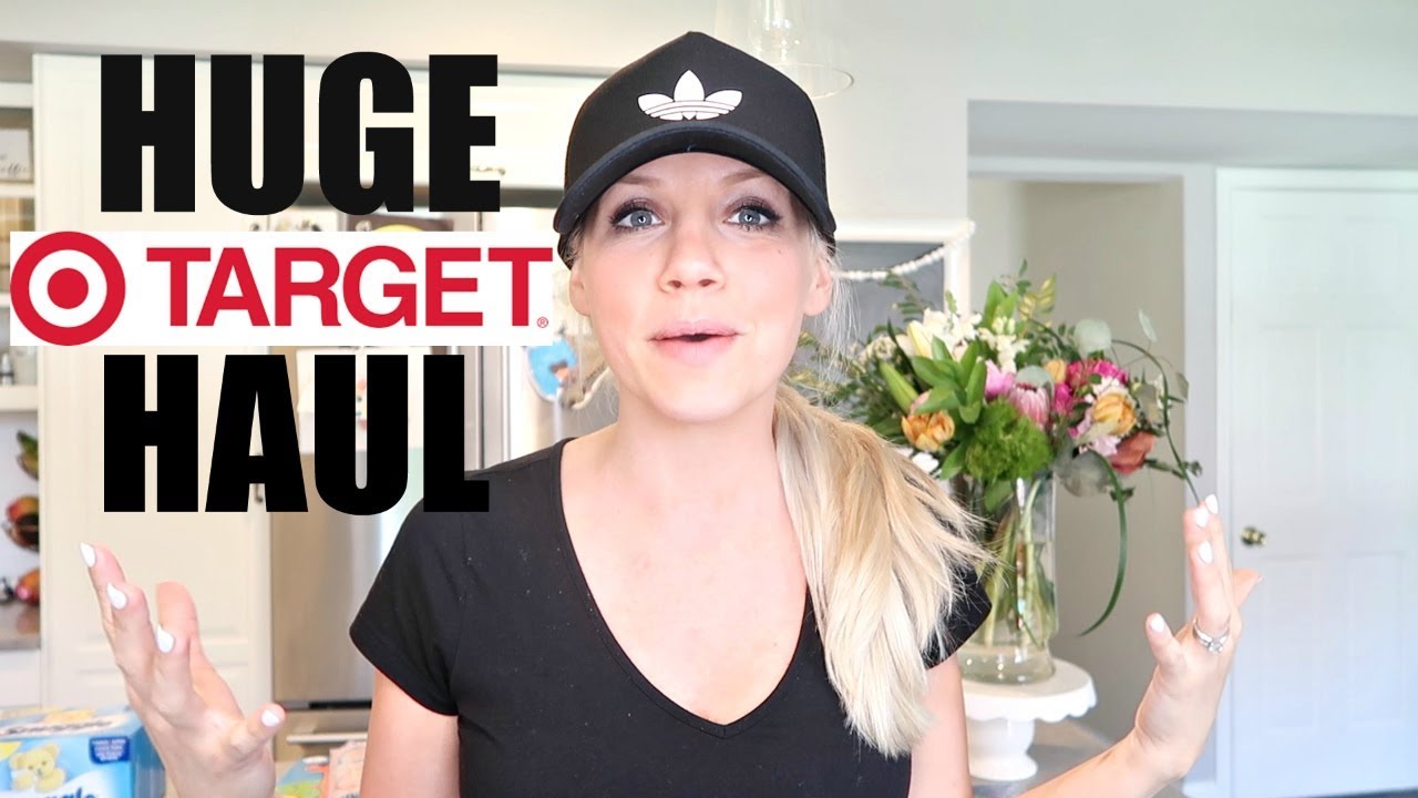 HUGE TARGET HAUL SPRING/SUMMER 2018 // DOLLAR SPOT, HOME, BEAUTY, TODDLER, AND GROCERY HAUL