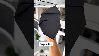 Bat PaperPlane ORIGAMI Tutorial 🤗🦇✈️ ,Easy flying paper airplane making #craft​ #shorts​