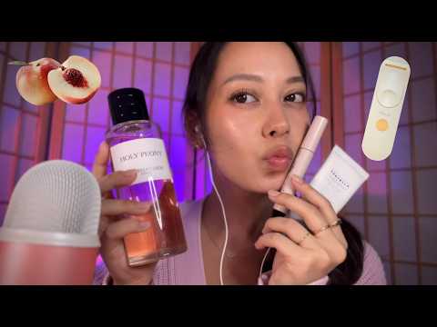 ASMR clicky up-close ear-to-ear whispering | my 2025 favorites 💜✨