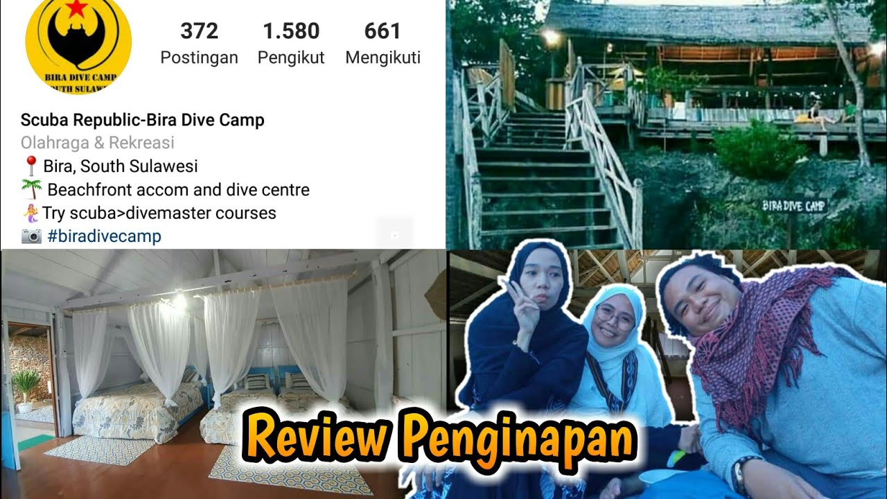 Review Penginapan Bira Dive Camp | Scuba Republic | Pantai Bara Bulukumba Sulawesi Selatan