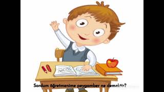 Sordum Öğretmenime