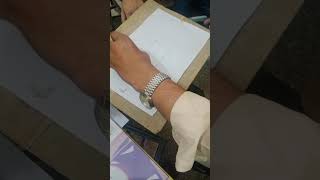 Refraction of light through glass slab 10 class