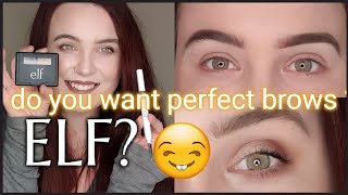 Brow tutorial || ELF || do you want perfect brows ?? D.A.M