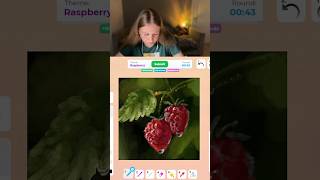 Drawing Realistic Raspberry in 10 Minutes 🤯 Game: ROBLOX Speed Draw  #speeddraw #roblox