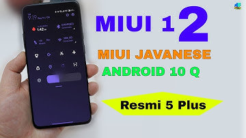MIUI 12 MIUI JAVANESE ANDROID 10 Q || NO Lag || Everything feature MIUI 12 | Redmi 5 Plus [Vince]