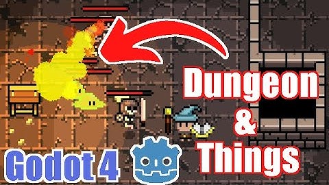 Dungeon, Skills and Enemy Progress - Indie Action RPG Godot 4 Devlog