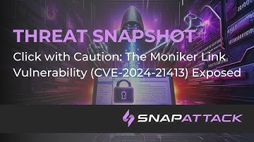 Click with Caution: The Moniker Link Vulnerability (CVE-2024-21413) Exposed | Threat Snapshot