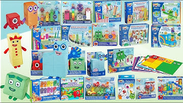 10 Minutes Compilation Unboxing Character Numberblocks Activity Set 1–30! Satisfying ASMR Video