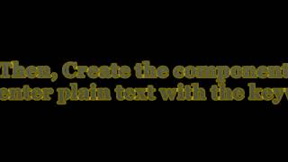 How to make encrypt a message in cryptool software screenshot 2