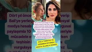 Irmak Ünal Hastalikla Boğuşuyor Asla Türki̇yeye Dönmem Di̇yordu