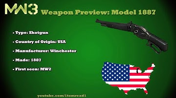 MW3 Guns - Model 1887 (MW3 Weapons previews) Part 10