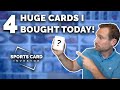 4 HUGE Cards I Bought TODAY!📈🔥 Investing in sports cards & basketball cards