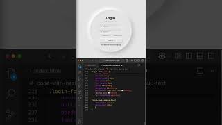 Amazing Neumorphism UI Design with HTML & CSS | Web Development Shorts