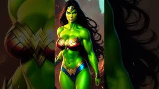 Wonder She Hulk Transformation