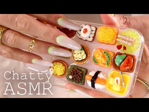 ASMR Chatty Trigger Mix (🎧 soft spoken/whisper, tapping, scratching, crinkles)
