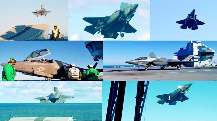 "F-35B Lightning II Jet: Epic Rolling Vertical Landing on HMS Prince of Wales"