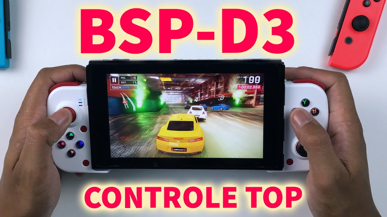 Esse controle BSP-D3 só me SURPREENDE | Teste no Nintendo Switch - YouTube