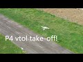 MetriDynamic P4 evtol Aircraft taking off!