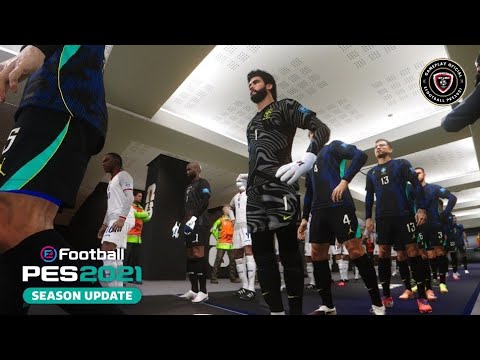 BRASIL BATI A EQUIPE DO HAITI COM FACILIDADE ASSISTA AGORA NO PC PES21 SIMULAÇÃO