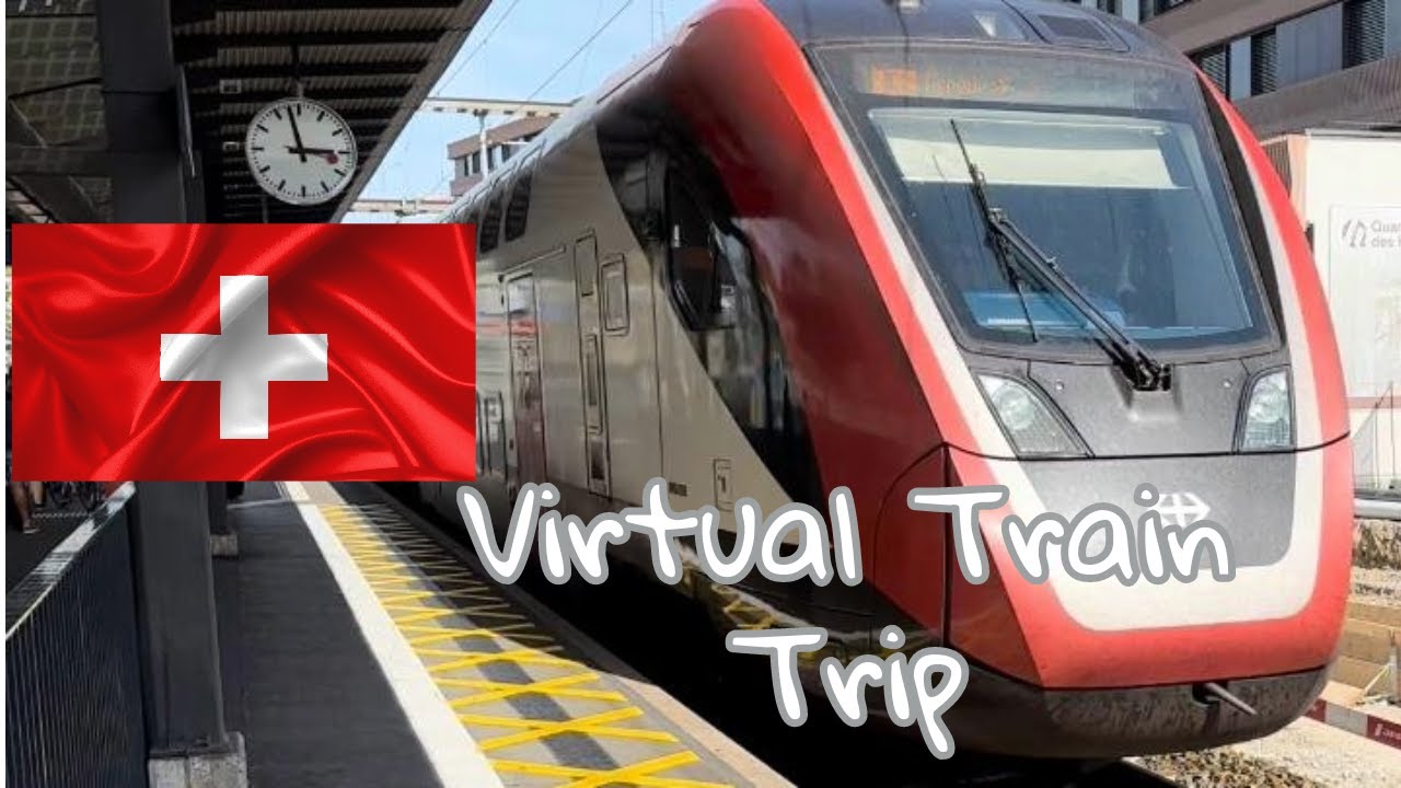 🚆 Geneva to Lausanne: A Scenic Train Adventure! 🇨🇭🌍 Swiss Train | Part