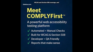 Web Accessibility shouldn’t be difficult.