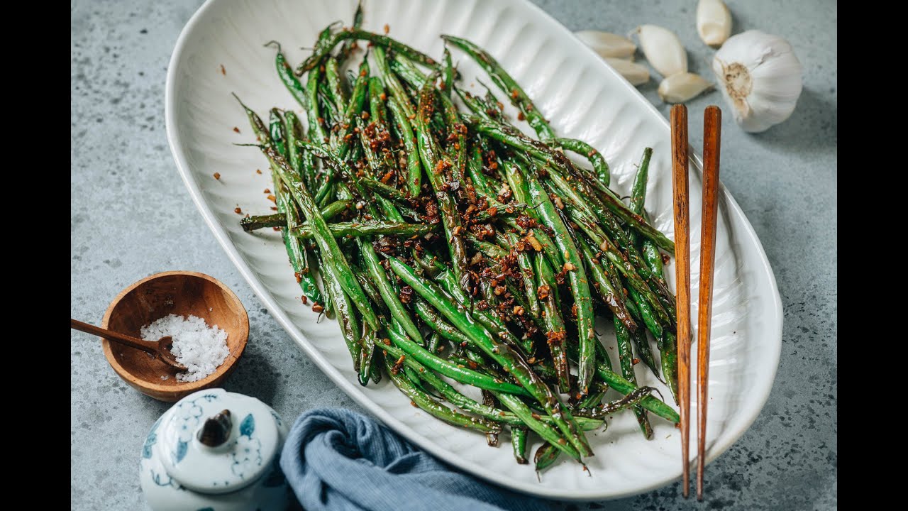 Chinese Garlic Green Beans - Omnivore's Cookbook