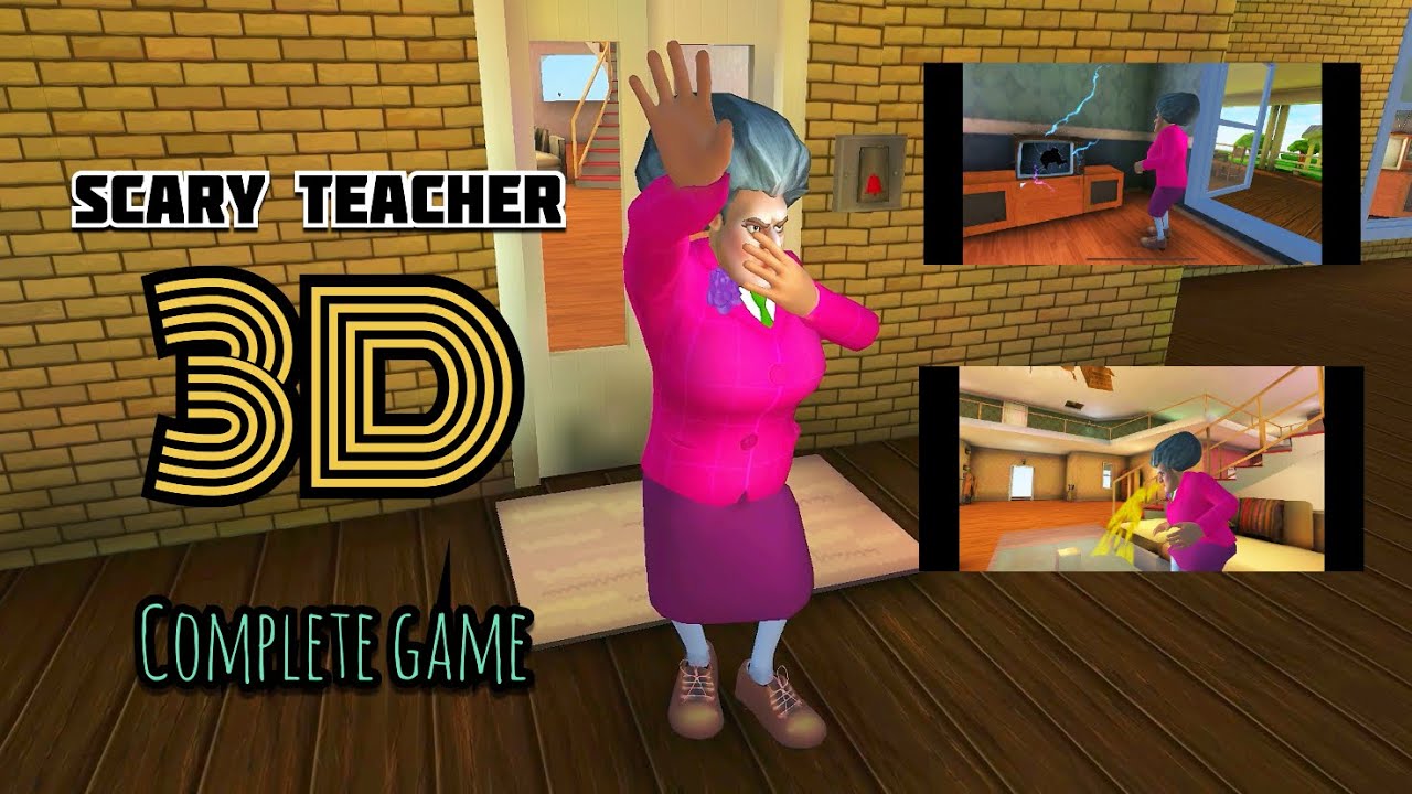 SCARY TEACHER 3D PRANK GAMEPLAY || INSHA GAMERZ - YouTube