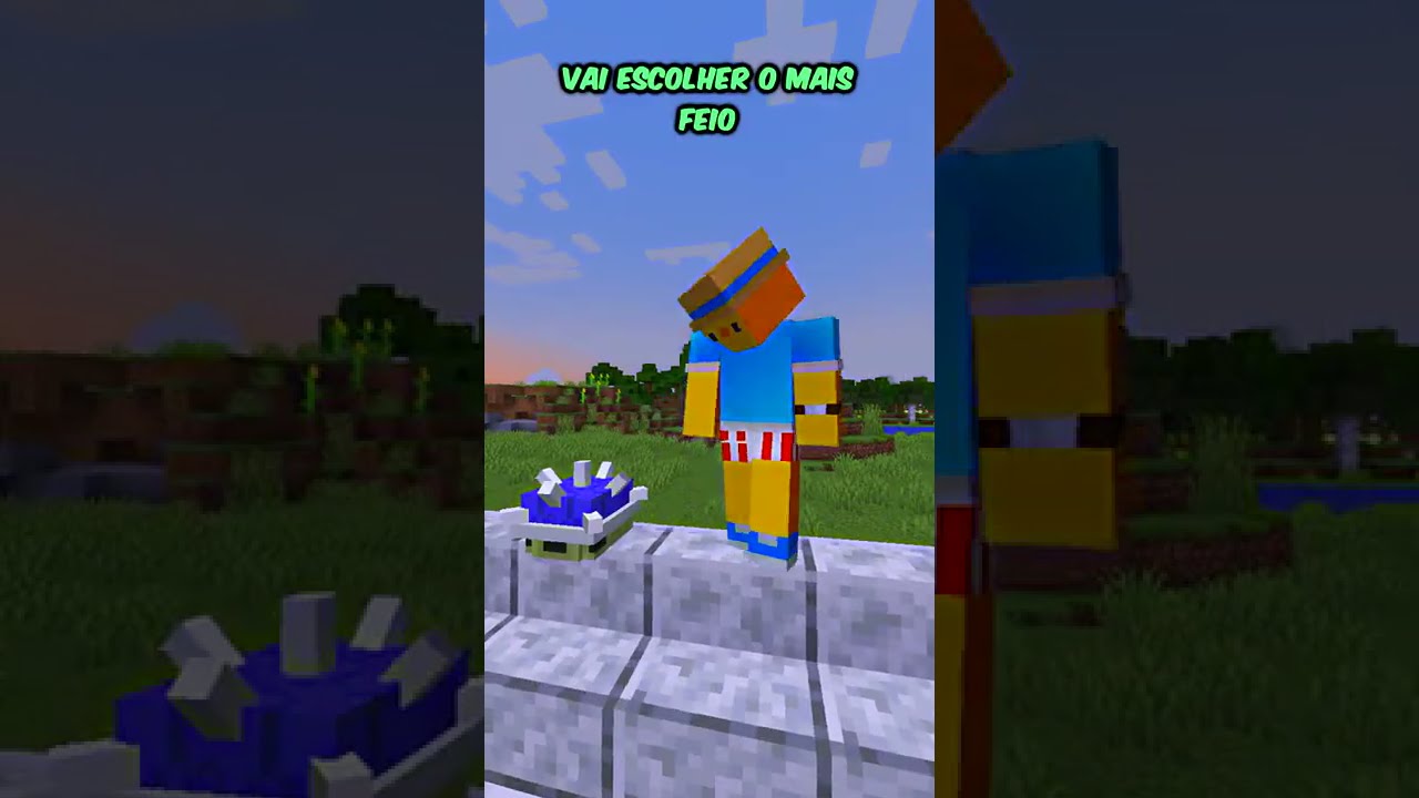 Se eu falar seu nome, você perde no minecraft! #Shorts