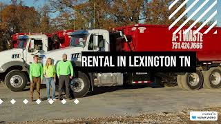 Dumpster Rental in Lexington TN - A-1 Waste LLC