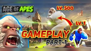 Age Of Apes| Gameplay walkthrough| Part-1| Level 1 to Level 500