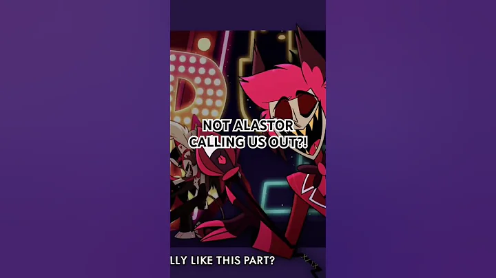 Yes alastor, I did like that scene.. #hazbinhotel #hazbin #hazbinhotelseason2 #alastor #huskerdust