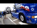 Hoznayo 1-4-2017; Desfile de camiones europeos.