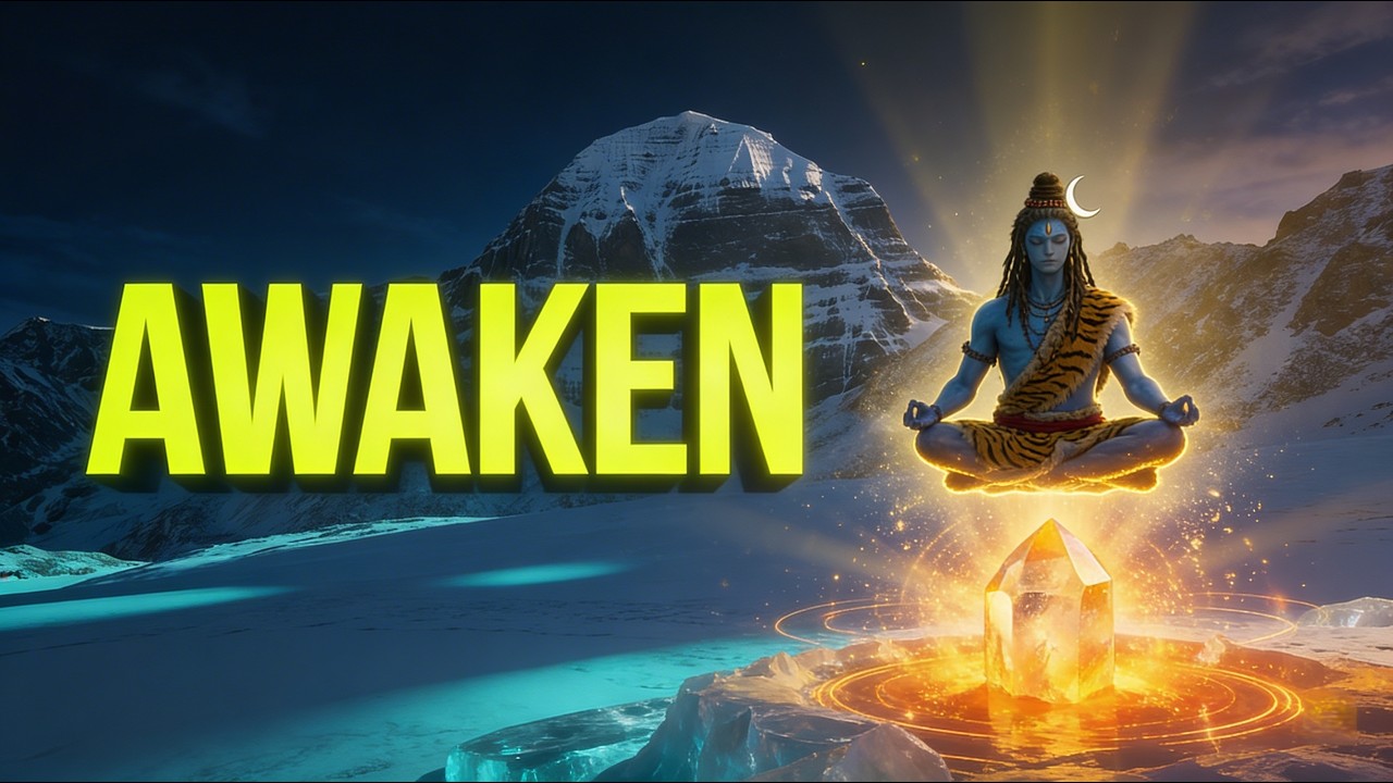 AWAKEN: 2-Hour Shiva KAILASH Meditation | Ultra-HD Visuals & Isochronic Tones