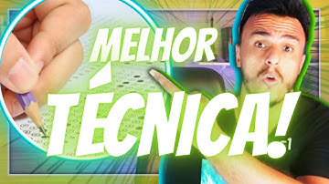 Atenção!!! Isso pode te levar a Aprovação! Técnica para Gabaritar uma Prova! Marcar gabarito certo!