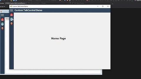 How to make Modern Design form with Tab Control? (vb.net) | MalluCoder