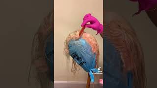 Cute or Naw. Color Splash #love #wigs #colors #black #wigtutorial #hair #wigpop #godfirst #godhelp
