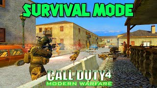 Call of Duty 4 Modern Warfare: SURVIVAL MODE! (MW3 Survival Mode in CoD4)