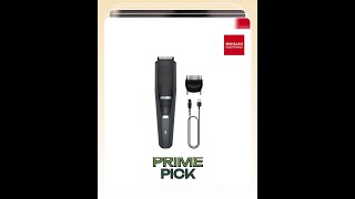 Philips BT3324/15 Beard Trimmer 3000 | Lift & Trim Technology | Self-Sharpening Blades | 60 Min R...