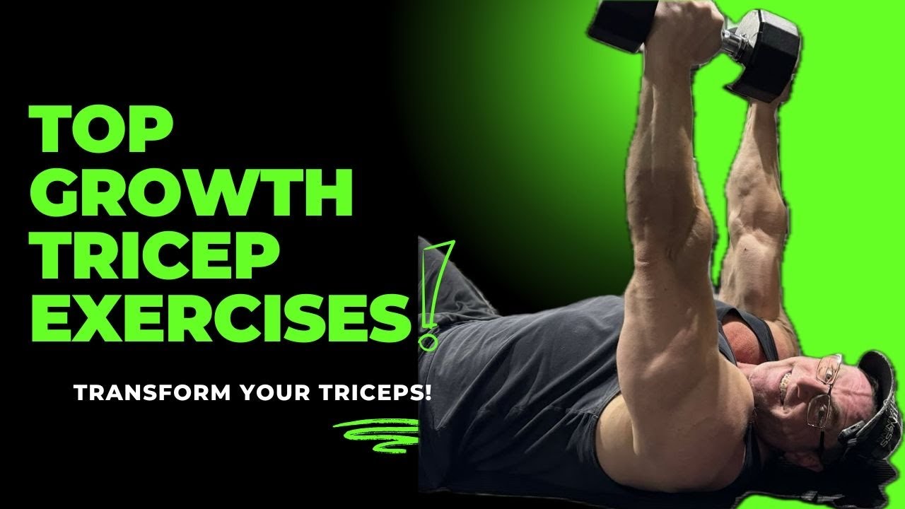 ULTIMATE TRICEP GROWTH EXERCISES!! 💪🔥 BUILD BIGGER ARMS 💥