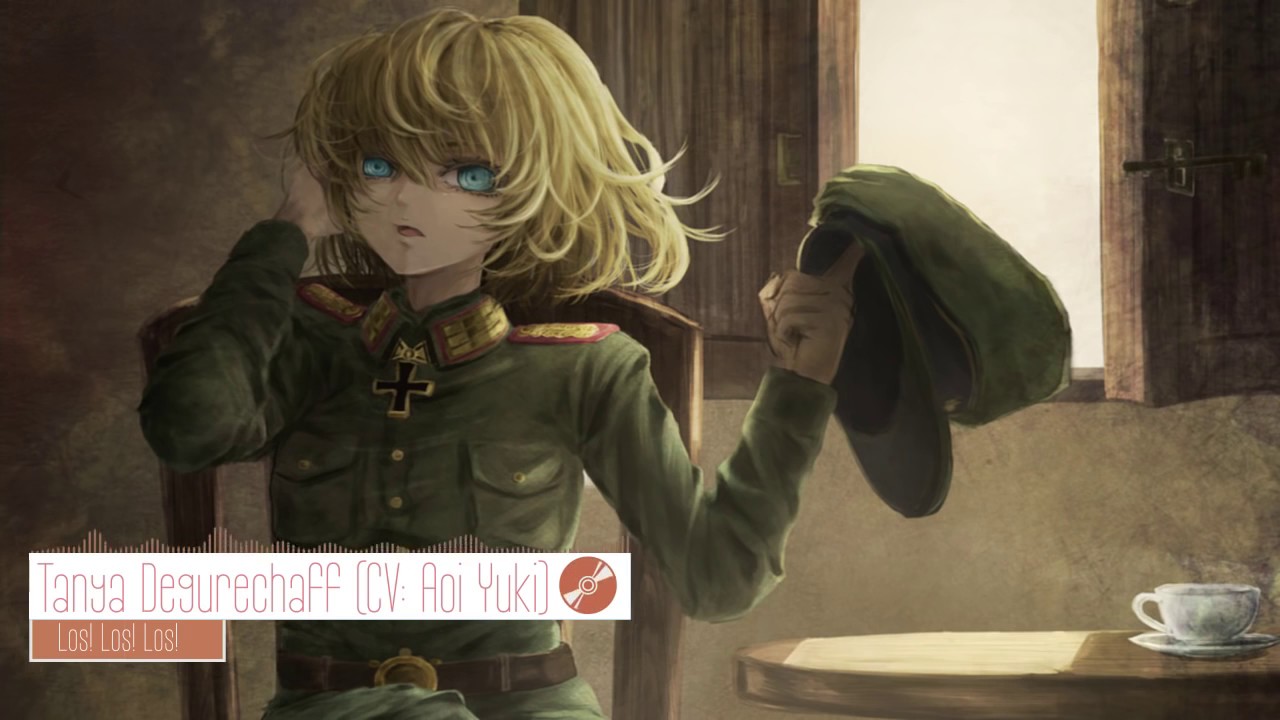 幼女戦記 Ed Youjo Senki Son Full Tanya Degurechaff Los Los Los Youtube