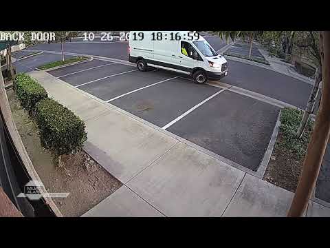 Delivery Driver Caught on Camera - YouTube